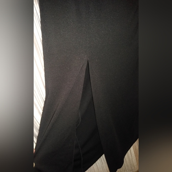 Black 2 piece Ann Taylor set  top xs skirt small - Picture 3 of 5